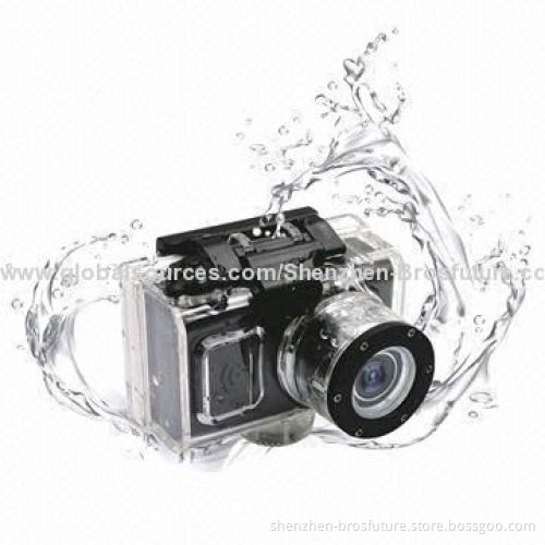 1.5-inch 5.0MP Wearable Camera, H.264 Codec, Waterproof